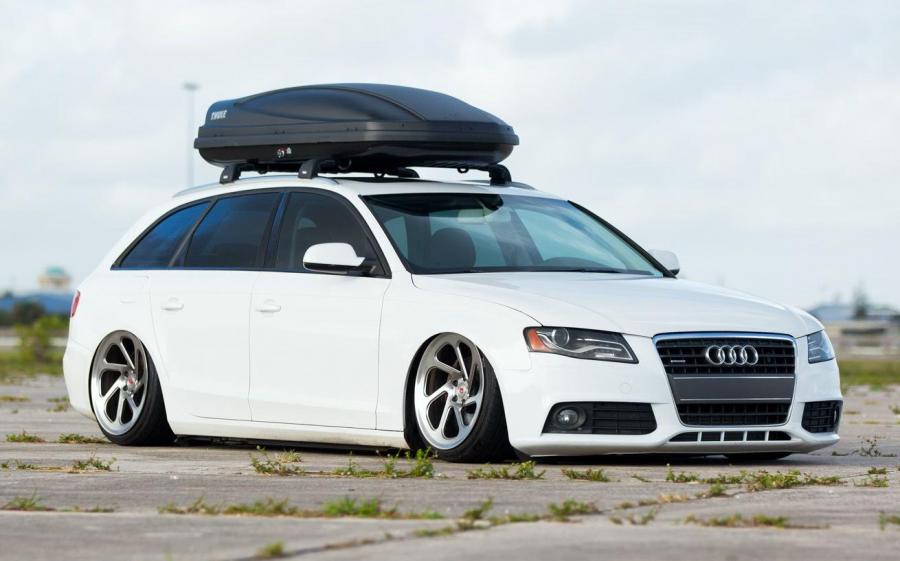 Audi A4 Avant 2.0T Quattro on Vossen Wheels (LC-108T) 2016 года